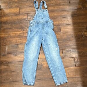 Cat & Jack Light Blue Denim Overalls